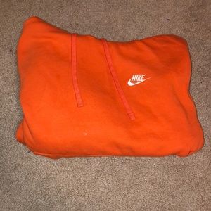 Orange Womens Nike Hoodie